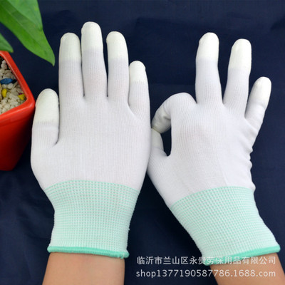防静电手套选购指南 厂家直供涂指尼龙手套的优势与实用场景